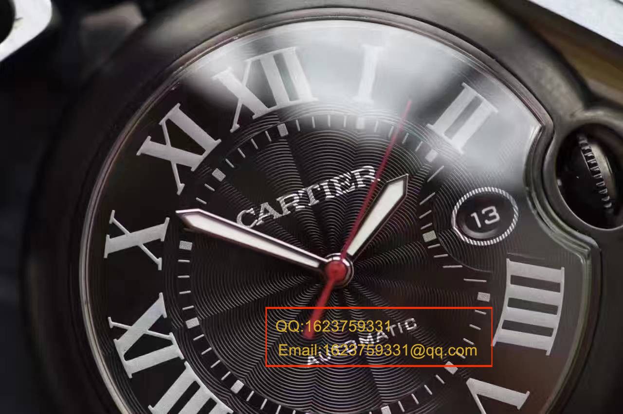 【独家视频测评V6 Factory 1:1 Replica Watches 】 Cartier  蓝气球系列黑武士WSBB0015男表42毫米V2版本 / KAH096