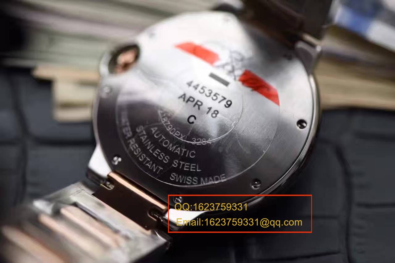 【独家视频测评V6 Factory 1:1 Knockoff  Watches 】 Cartier  蓝气球系列W2BB0003《中号蓝气球36毫米》女士 wrist watches  / KAG094