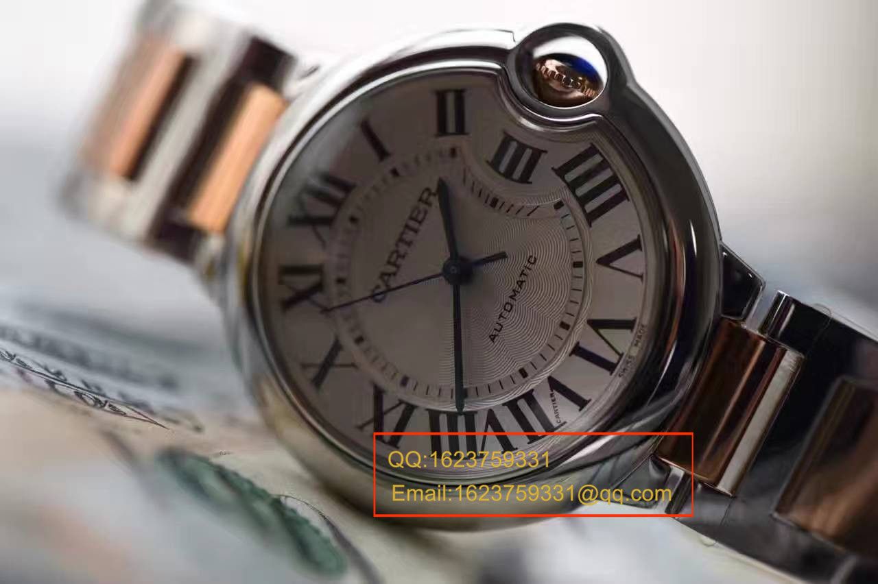 【独家视频测评V6 Factory 1:1 Knockoff  Watches 】 Cartier  蓝气球系列W2BB0003《中号蓝气球36毫米》女士 wrist watches  / KAG094