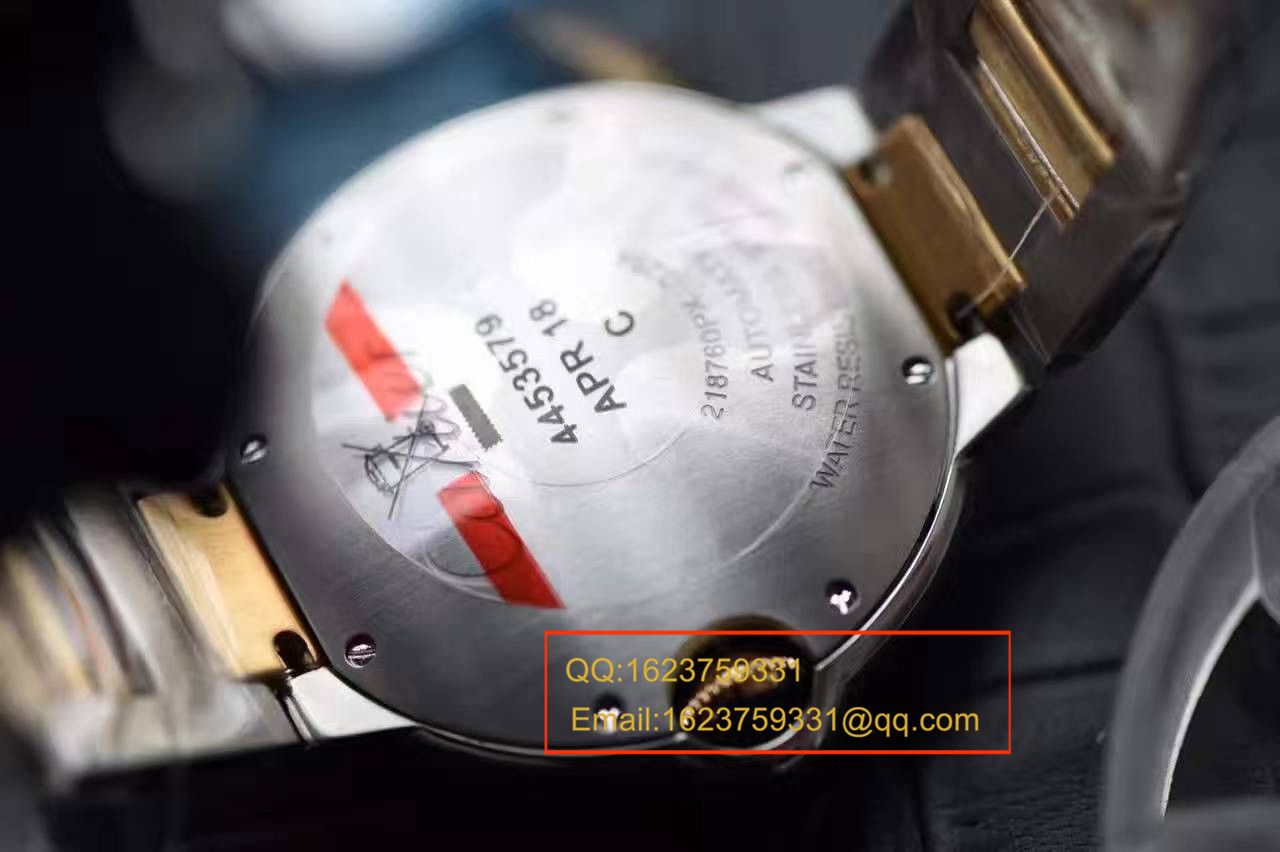 【独家视频测评V6 Factory 1:1 High quality  Replica Watches 】 Cartier  中号蓝气球36毫米系列W2BB0012女士 wrist watches  / K095