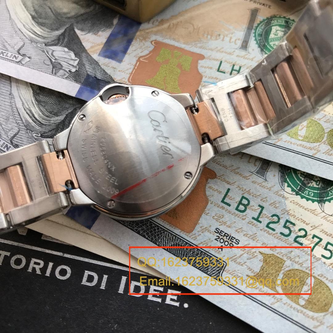 【视频解析小号蓝气球28毫米】V6 Factory 1:1 Replica Copy  Watches 之 Cartier  蓝气球系列WE902052石英女表 / K084