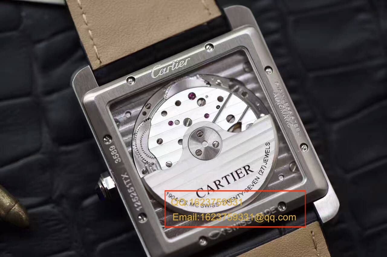 【独家 Video analysis JF Perfect  Copy  Watches 】 Cartier  坦克系列TANK MC系列W5330003男表 / KAG020A