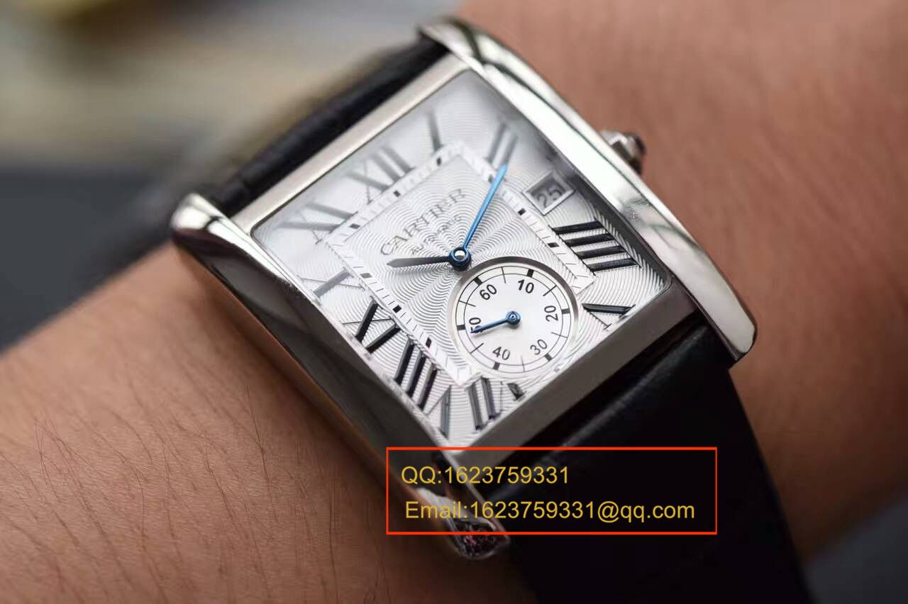 【独家 Video analysis JF Perfect  Copy  Watches 】 Cartier  坦克系列TANK MC系列W5330003男表 / KAG020A