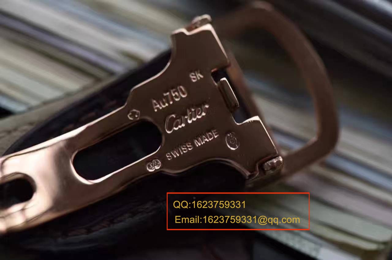 【独家视频测评V6 Factory  Perfect  High quality  Replica Watches 】 Cartier  大号蓝气球42毫米W6900651玫瑰金 wrist watches  / K043