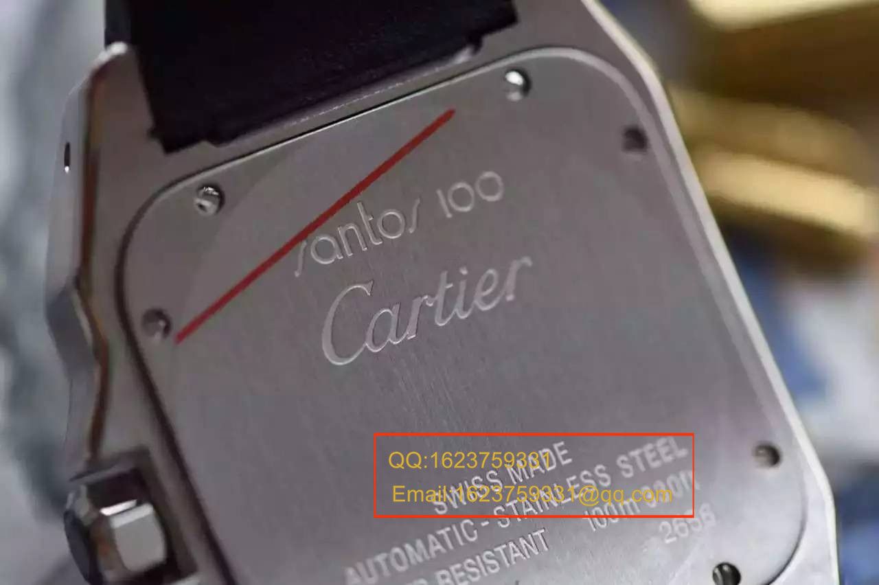 【视频解析V6 Factory 1:1 High quality  Knockoff  Watches 】 Cartier   Santos 自动机械男表W20106X8机械 wrist watches  / KBA032