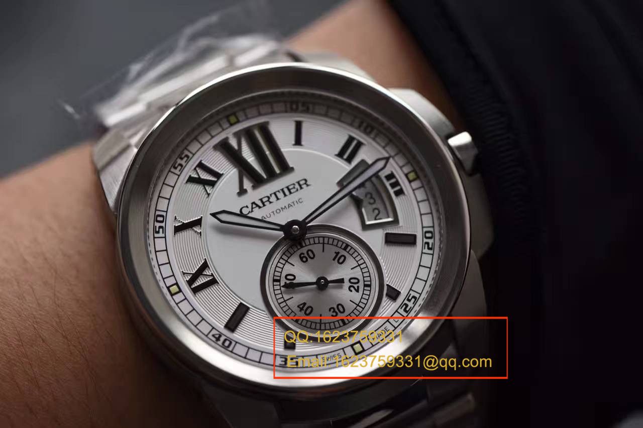 【独家视频解析JF Perfect  High quality  Replica Watches 】 Cartier  CALIBRE DE  Cartier 卡历博系列W7100013 wrist watches  / KAI026