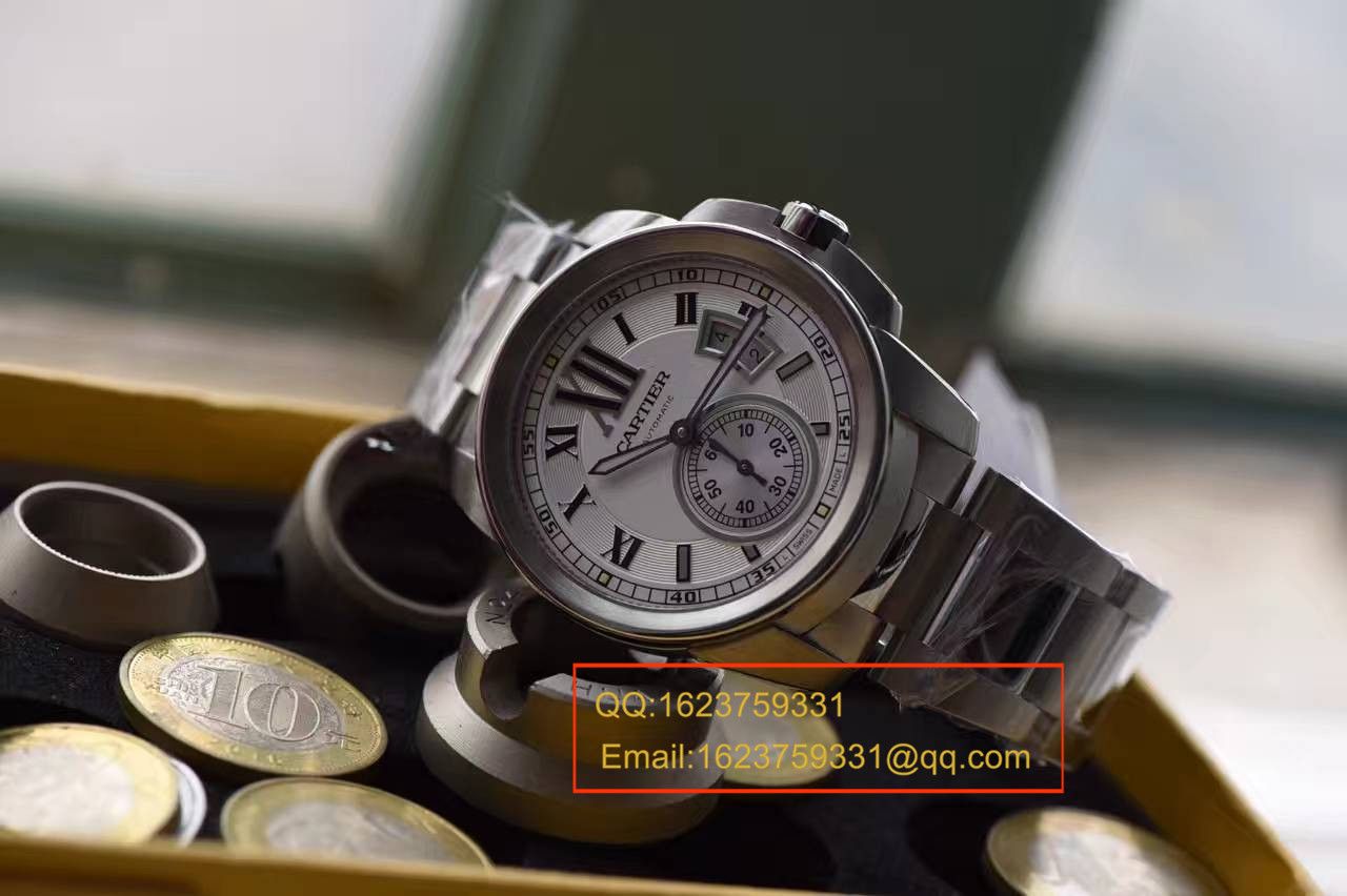 【独家视频解析JF Perfect  High quality  Replica Watches 】 Cartier  CALIBRE DE  Cartier 卡历博系列W7100013 wrist watches  / KAI026