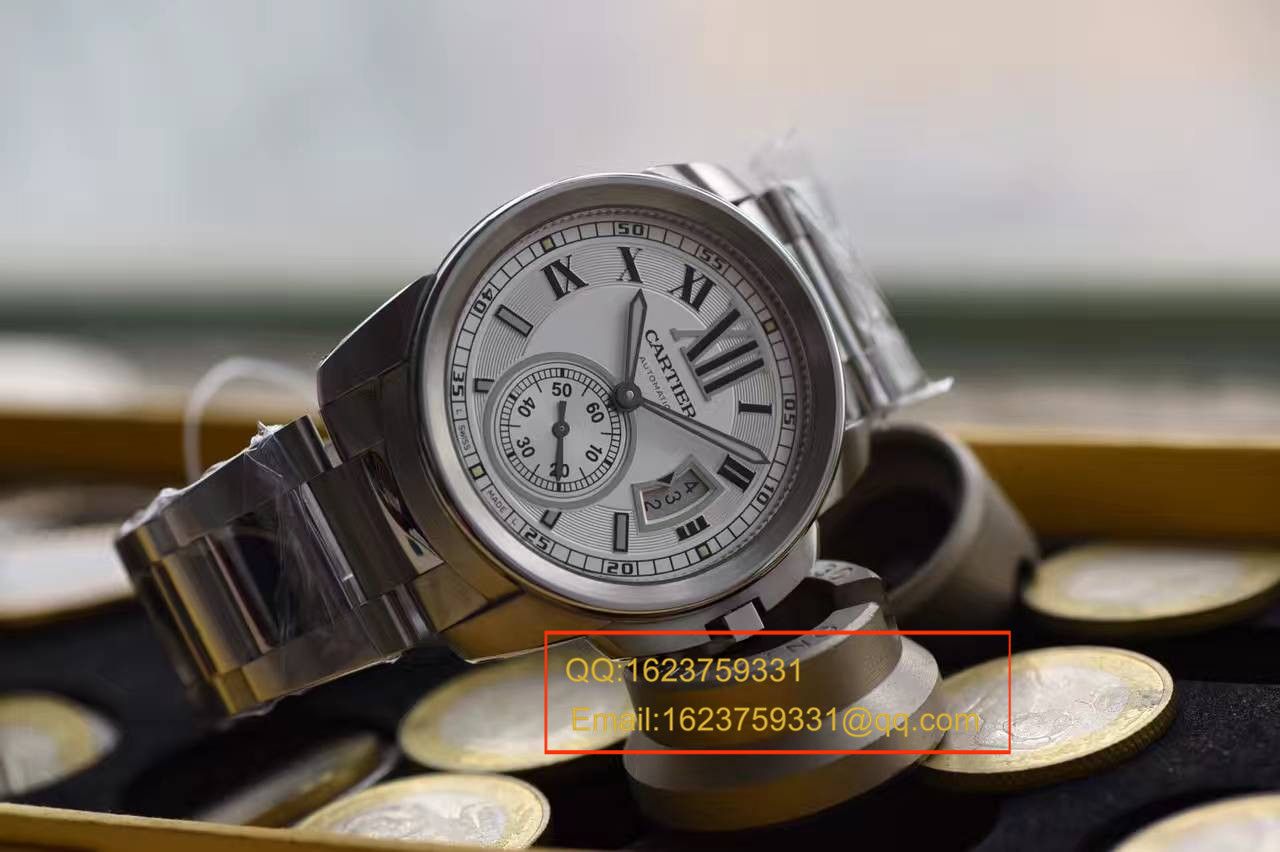 【独家视频解析JF Perfect  High quality  Replica Watches 】 Cartier  CALIBRE DE  Cartier 卡历博系列W7100013 wrist watches  / KAI026