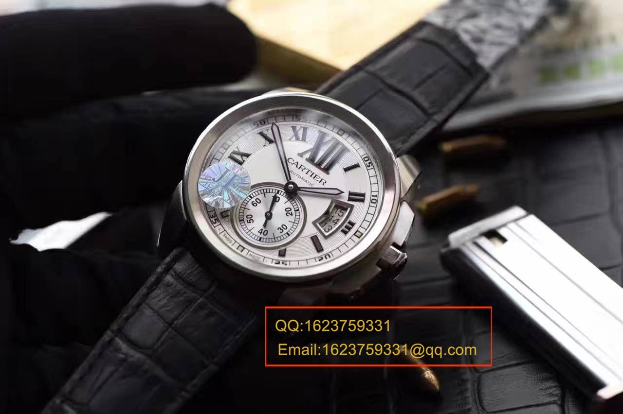 【独家视频解析JF Perfect  High quality  Replica Watches 】 Cartier  CALIBRE DE  Cartier 卡历博系列W7100013 wrist watches  / KAI026