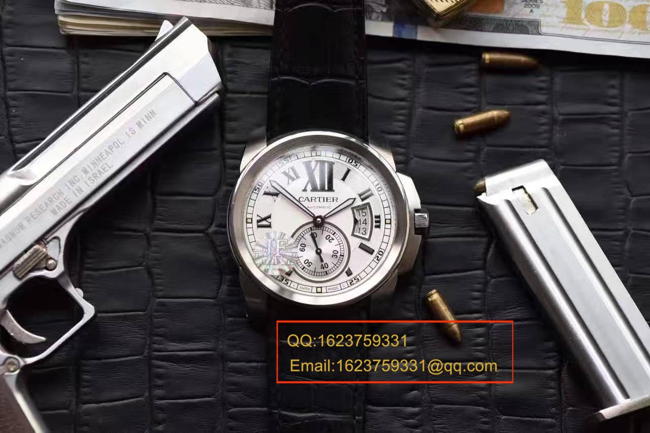 【独家视频解析JF Perfect  High quality  Replica Watches 】 Cartier  CALIBRE DE  Cartier 卡历博系列W7100013 wrist watches  / KAI026
