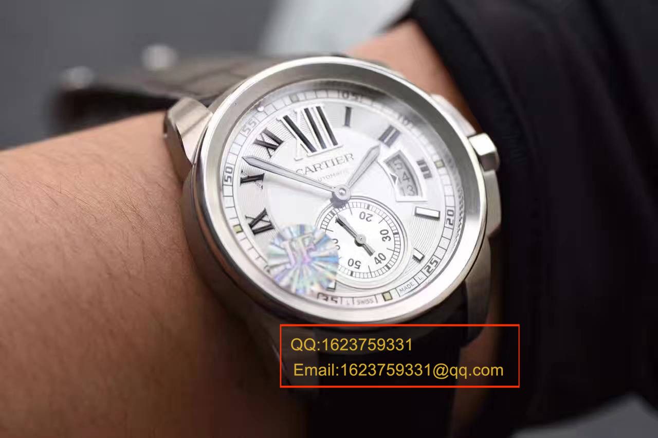 【独家视频解析JF Perfect  High quality  Replica Watches 】 Cartier  CALIBRE DE  Cartier 卡历博系列W7100013 wrist watches  / KAI026