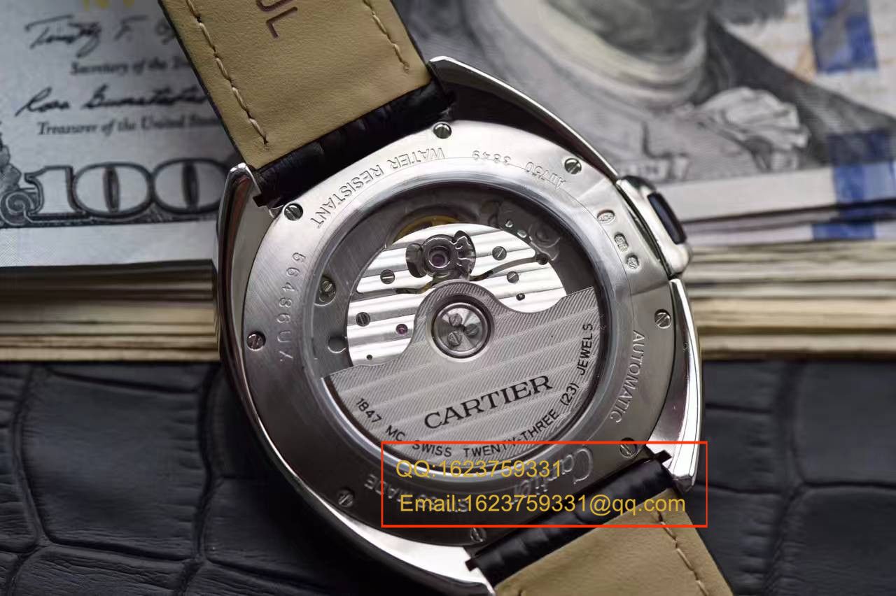 【KW Factory 1:1 High quality  Replica Watches 】 Cartier   Cartier  钥匙系列 wrist watches 男装40厘米 WGCL0005 / KAI004