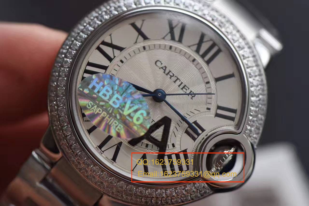 【HBBV6 Factory  Perfect  High quality  Replica Watches 】 Cartier  蓝气球系列WE9006Z3《大号36毫米》、中号33毫米WE902035女表 / K124