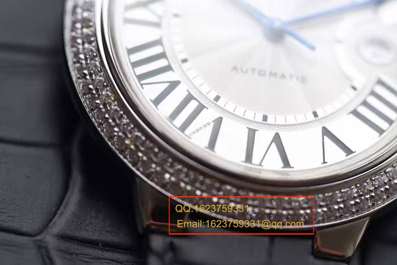 【HBBV6 Factory  Perfect  High quality  Replica Watches 】 Cartier  蓝气球系列WE900951男装42毫米镶钻 wrist watches  / KAI112