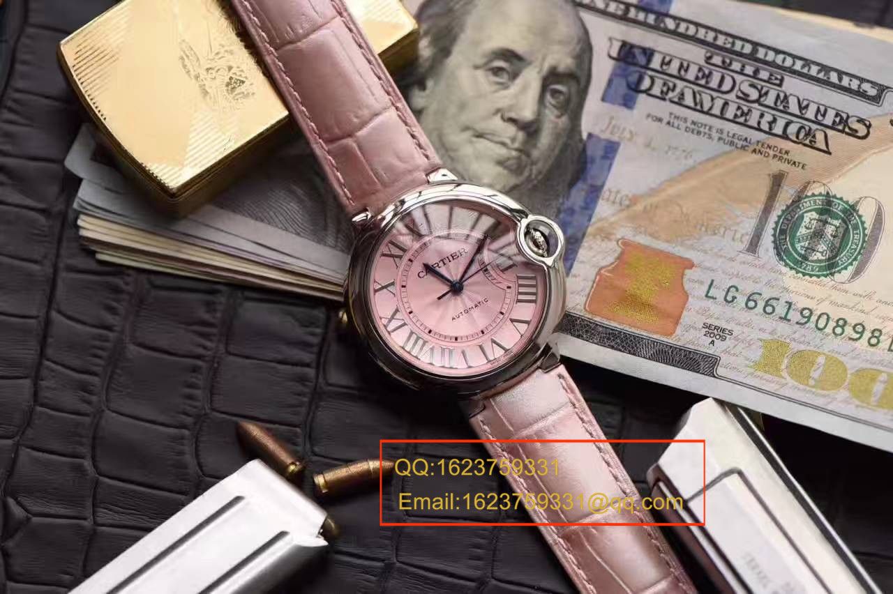 【HBBV6 Factory 1:1 top  Replica Copy  Watches 】 Cartier  36毫米大号WSBB0007、33毫米中号蓝气球WSBB0002女士 wrist watches  / K100