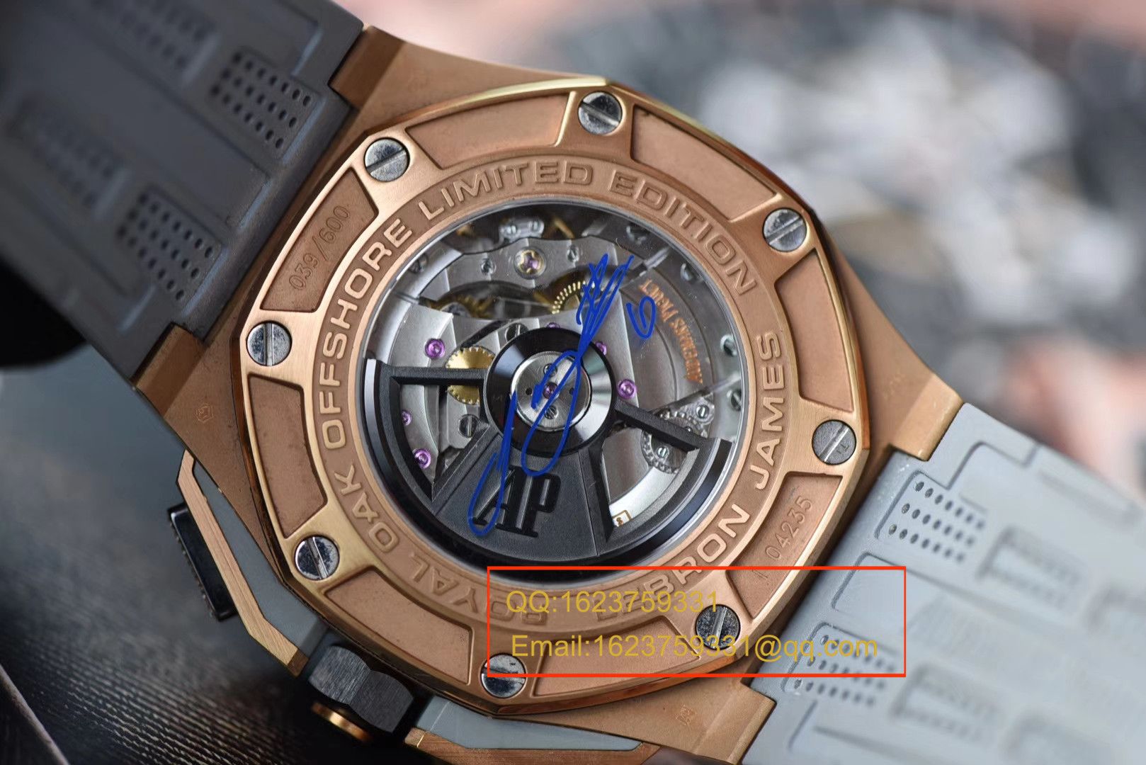 【 Video analysis JF Factory  Perfect  Knockoff  Watches 】Audemars Piguet AP Royal Oak Offshore 詹姆斯签名特别版26210OI.OO.A109CR.01 wrist watches  / APDB043