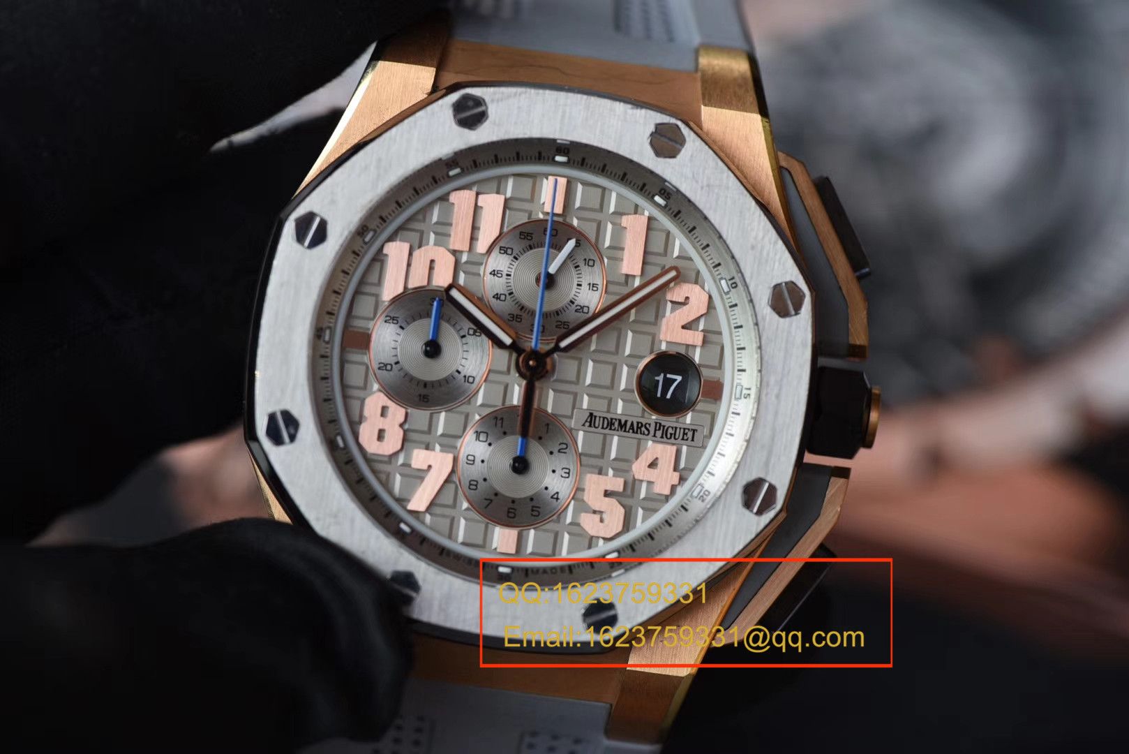 【 Video analysis JF Factory  Perfect  Knockoff  Watches 】Audemars Piguet AP Royal Oak Offshore 詹姆斯签名特别版26210OI.OO.A109CR.01 wrist watches  / APDB043