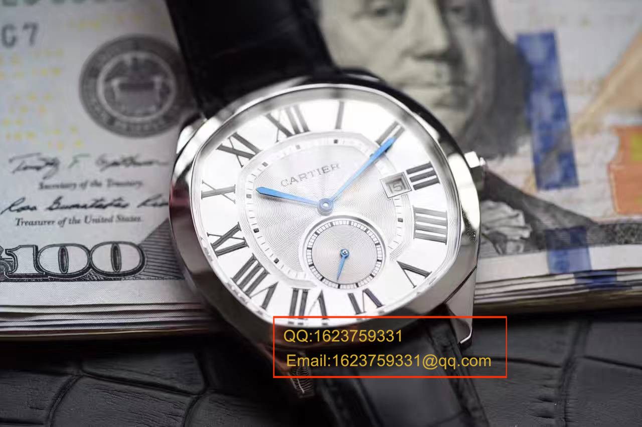 【独家视频测评SY Perfect  High quality  Replica Watches 】 Cartier  DRIVE DE  Cartier  系列WSNM0004枕形 wrist watches  / KBB097