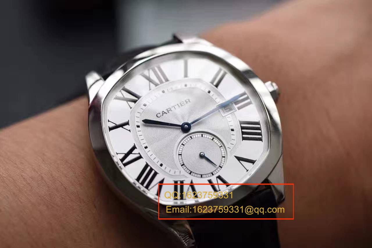 【独家视频测评SY Perfect  High quality  Replica Watches 】 Cartier  DRIVE DE  Cartier  系列WSNM0004枕形 wrist watches  / KBB097