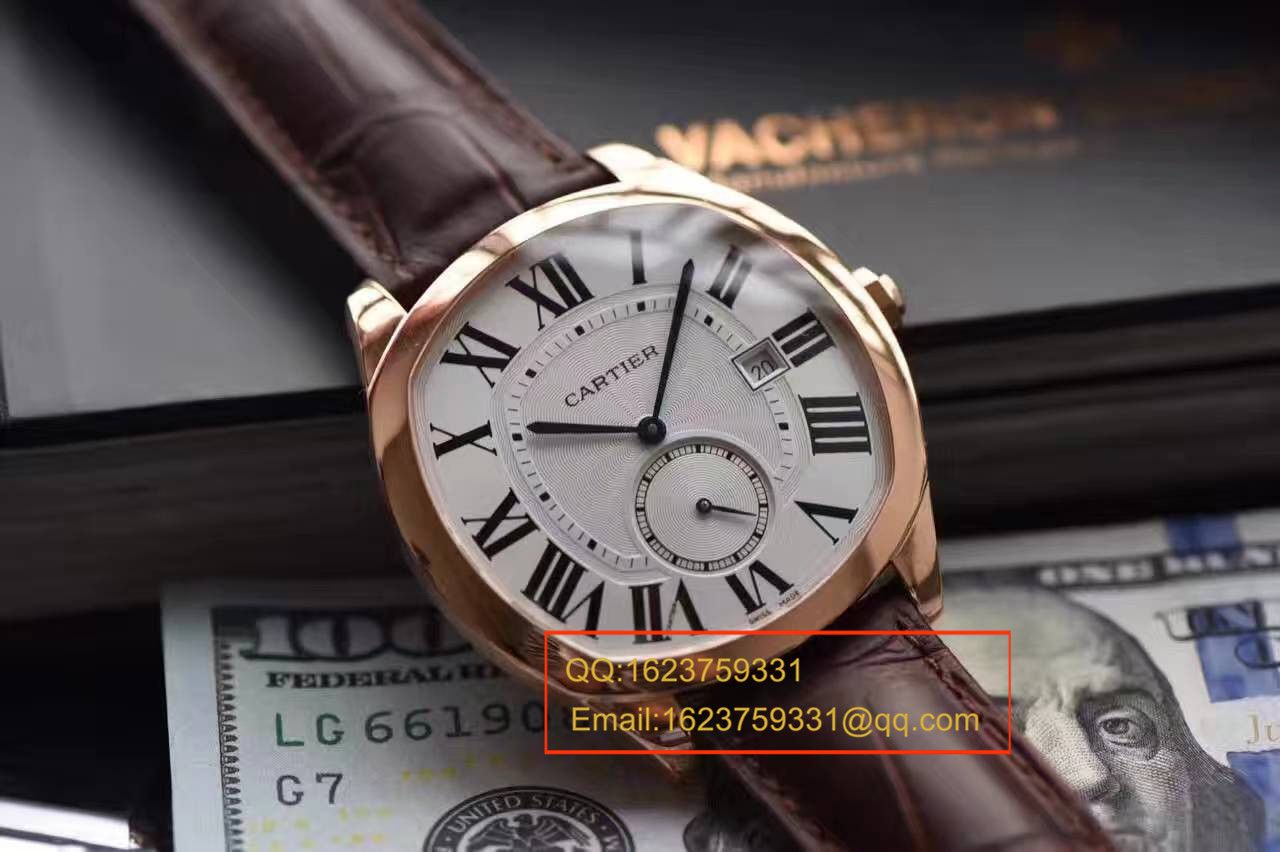 【独家视频测评SY Perfect  High quality  Replica Watches 】 Cartier  DRIVE DE  Cartier  系列WGNM0003枕形 wrist watches  / Kbc101