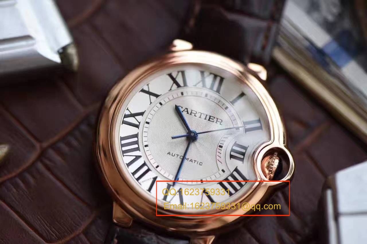 【独家视频测评V6 Perfect  High quality  Replica Watches 】 Cartier  蓝气球系列W6900456大号36毫米女士机械 wrist watches  / KAF092