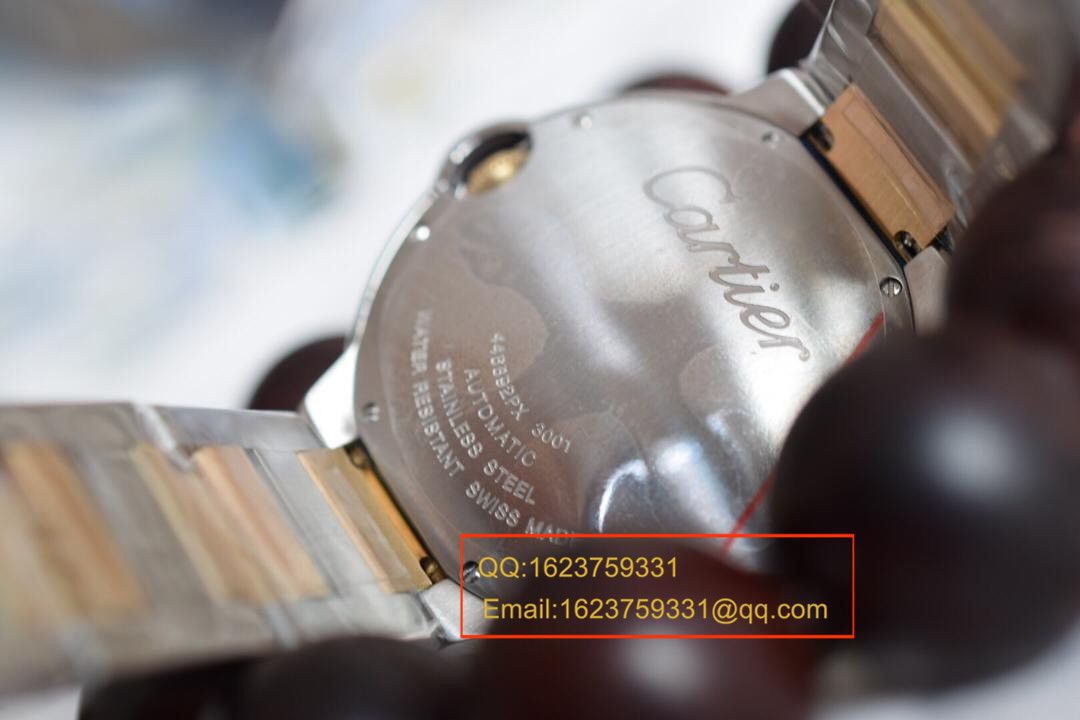 【HBBV6 Factory  Perfect  Replica Watches 】 Cartier  蓝气球系列《男款42MM包真18K黄金特别 copy customized 版》W69009Z3 wrist watches  / KBF091