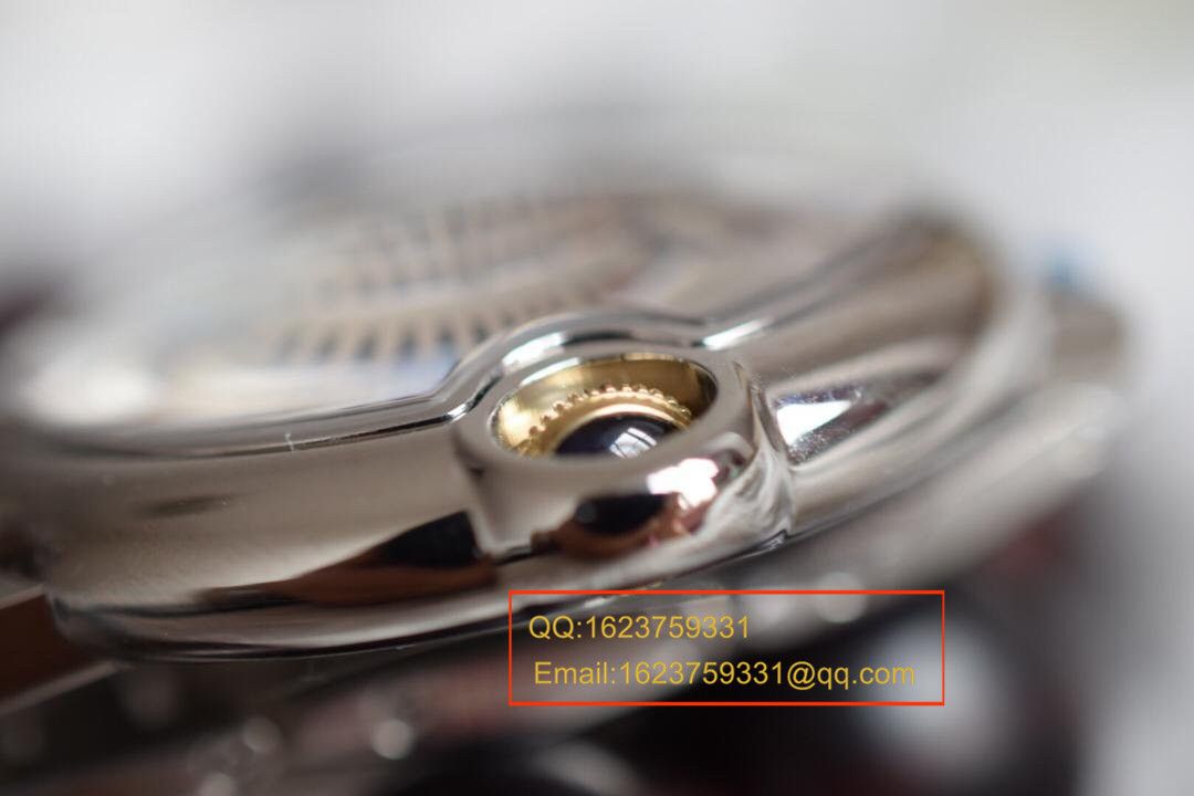 【HBBV6 Factory  Perfect  Replica Watches 】 Cartier  蓝气球系列《男款42MM包真18K黄金特别 copy customized 版》W69009Z3 wrist watches  / KBF091