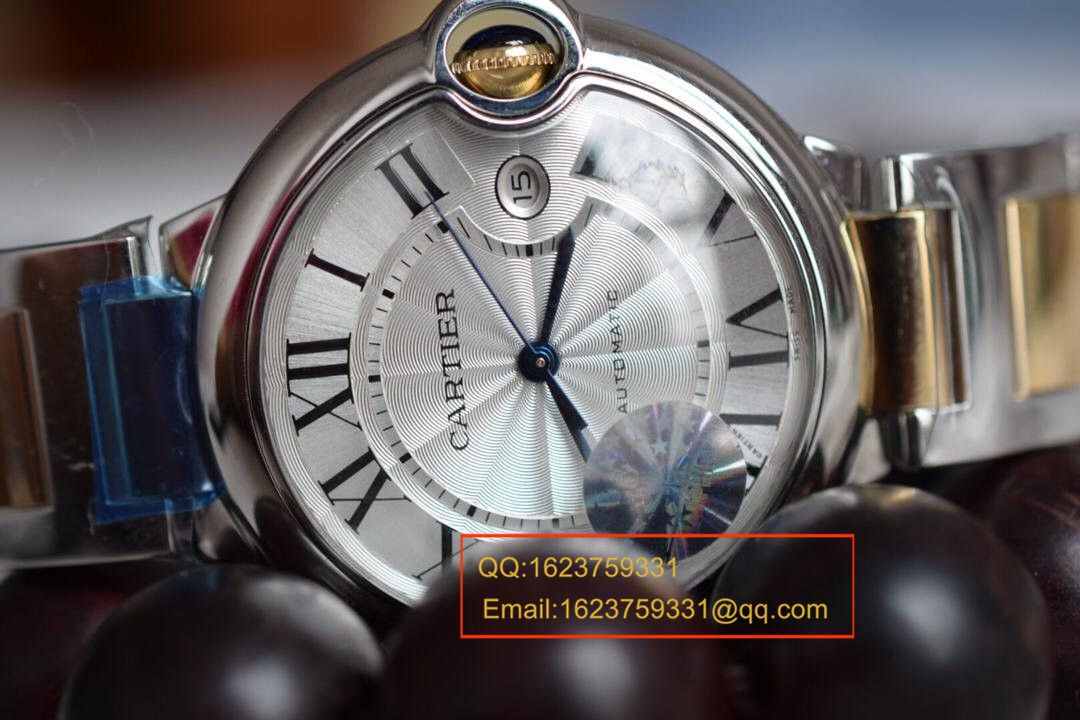【HBBV6 Factory  Perfect  Replica Watches 】 Cartier  蓝气球系列《男款42MM包真18K黄金特别 copy customized 版》W69009Z3 wrist watches  / KBF091