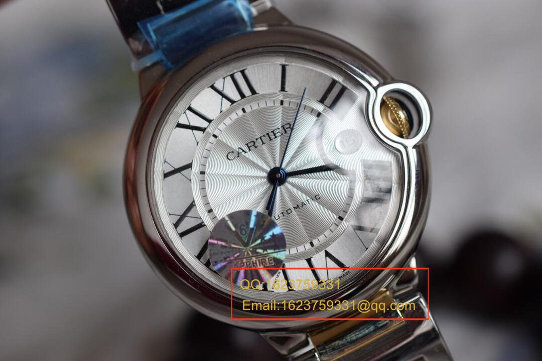 【HBBV6 Factory  Perfect  Replica Watches 】 Cartier  蓝气球系列《男款42MM包真18K黄金特别 copy customized 版》W69009Z3 wrist watches  / KBF091