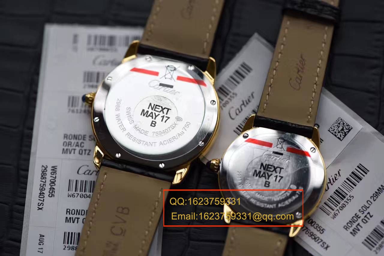 【独家视频测评K11 Factory 1:1 High quality  Replica Watches 】 Cartier  伦敦SOLO系列W6700355和W6700455女表 / KAD080