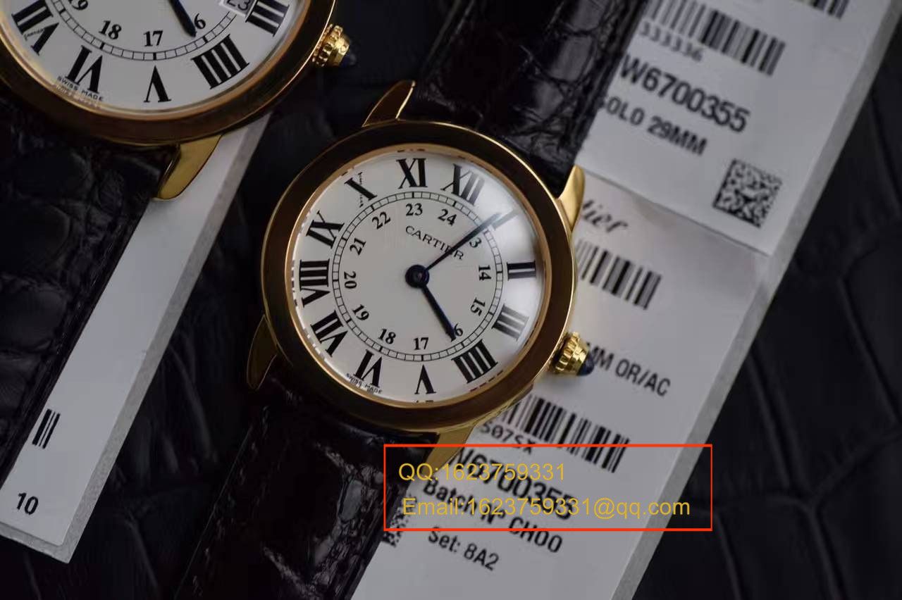 【独家视频测评K11 Factory 1:1 High quality  Replica Watches 】 Cartier  伦敦SOLO系列W6700355和W6700455女表 / KAD080
