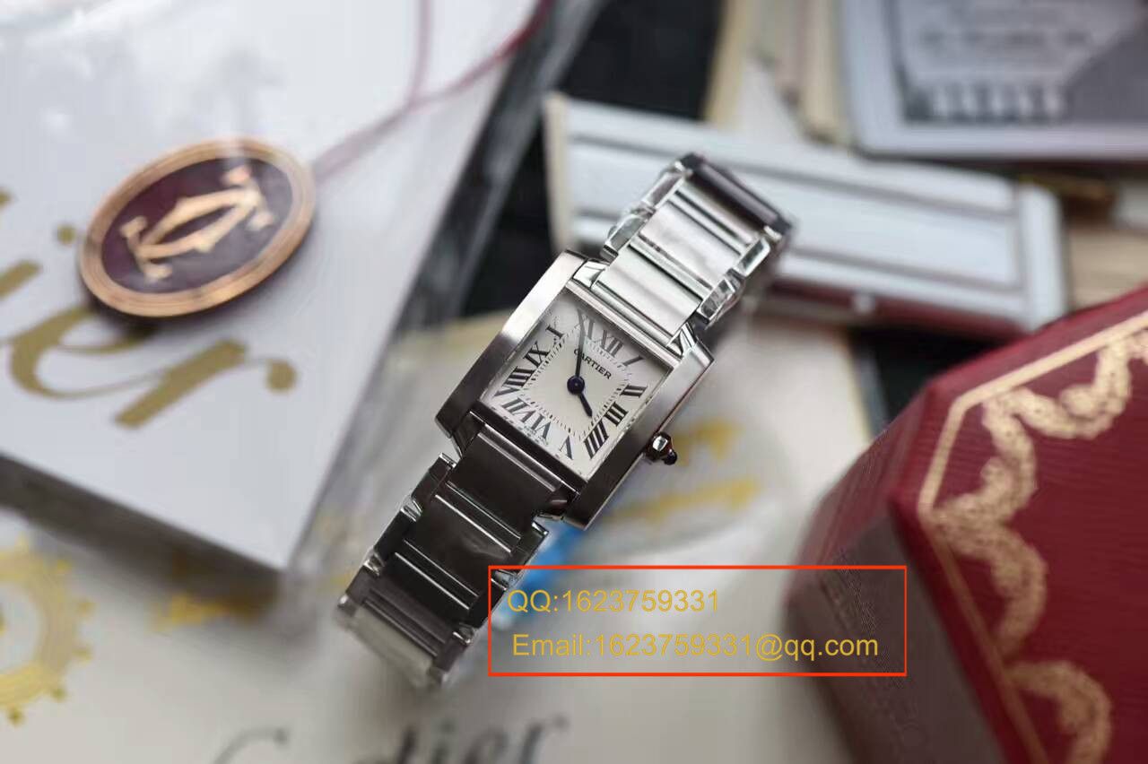 【独家视频测评A8 Factory 1:1 High quality  Knockoff  Watches 】 Cartier  坦克系列W51008Q3女表 