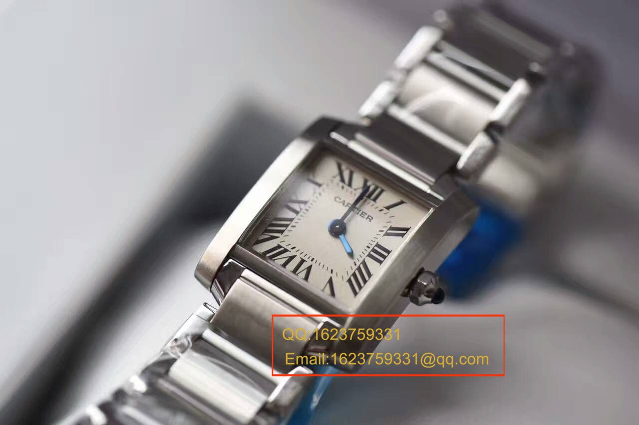 【独家视频测评A8 Factory 1:1 High quality  Knockoff  Watches 】 Cartier  坦克系列W51008Q3女表 