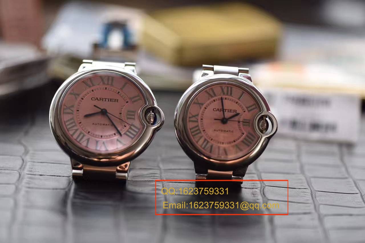 【独家视频测评HBBV6 Perfect  High quality  Replica Watches 】 Cartier  蓝气球系列W6920100女士33毫米机械版本 wrist watches  / K060
