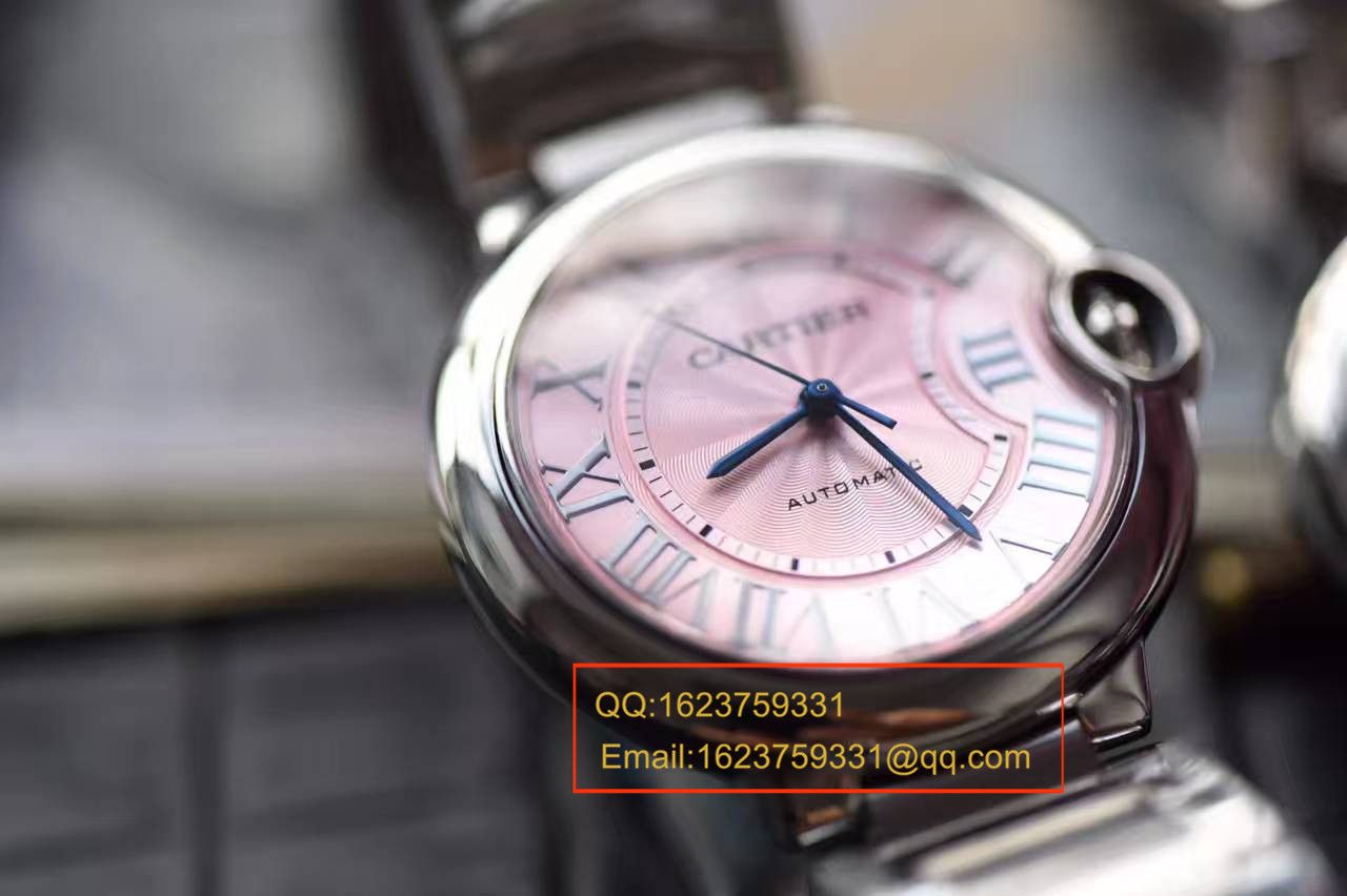 【独家视频测评HBBV6 Perfect  High quality  Replica Watches 】 Cartier  蓝气球系列W6920100女士33毫米机械版本 wrist watches  / K060
