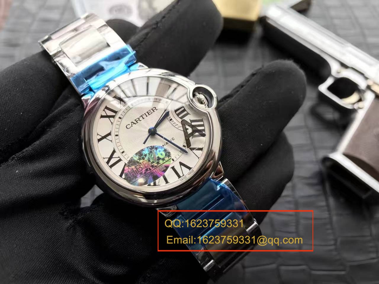 【独家视频测评HBBV6 Factory  Perfect  Knockoff  Watches 】 Cartier  蓝气球系列W6920046/W6900556（36毫米）机械女表 / KDY029