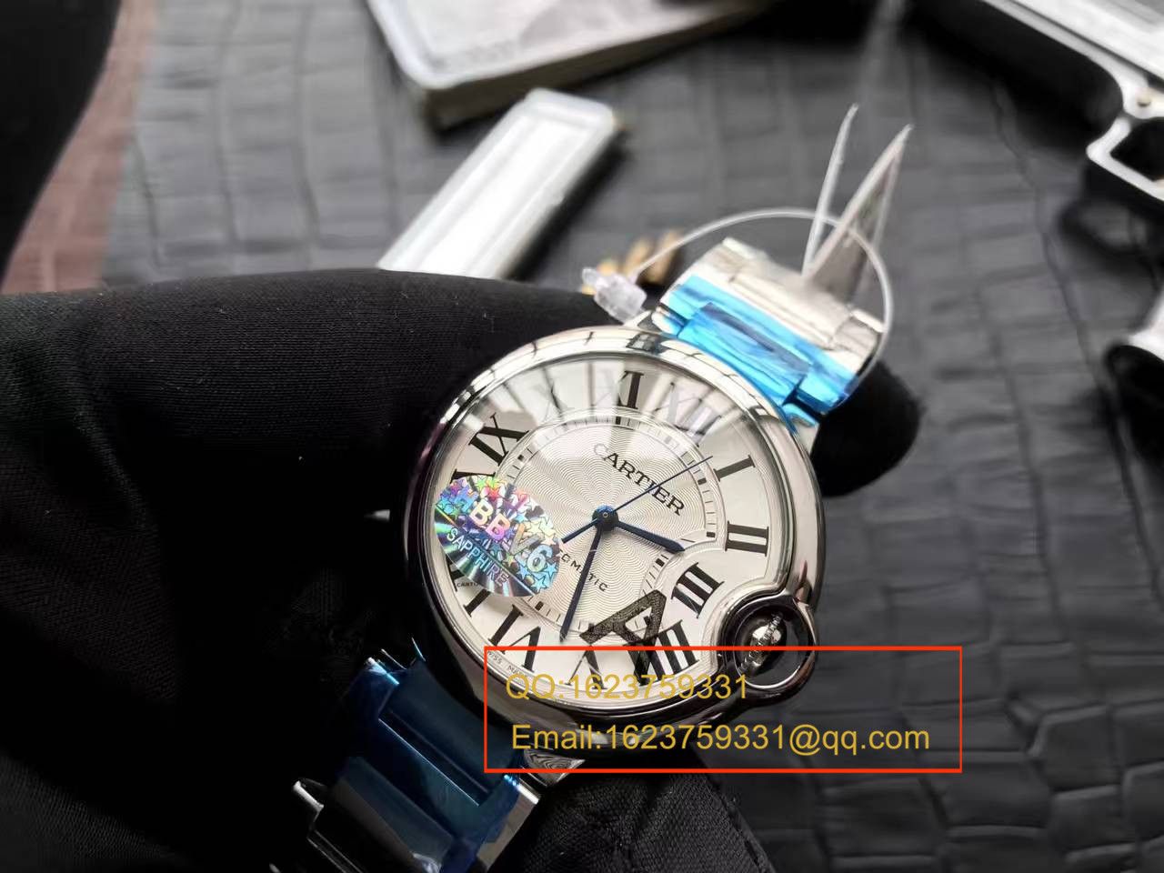 【独家视频测评HBBV6 Factory  Perfect  Knockoff  Watches 】 Cartier  蓝气球系列W6920046/W6900556（36毫米）机械女表 / KDY029