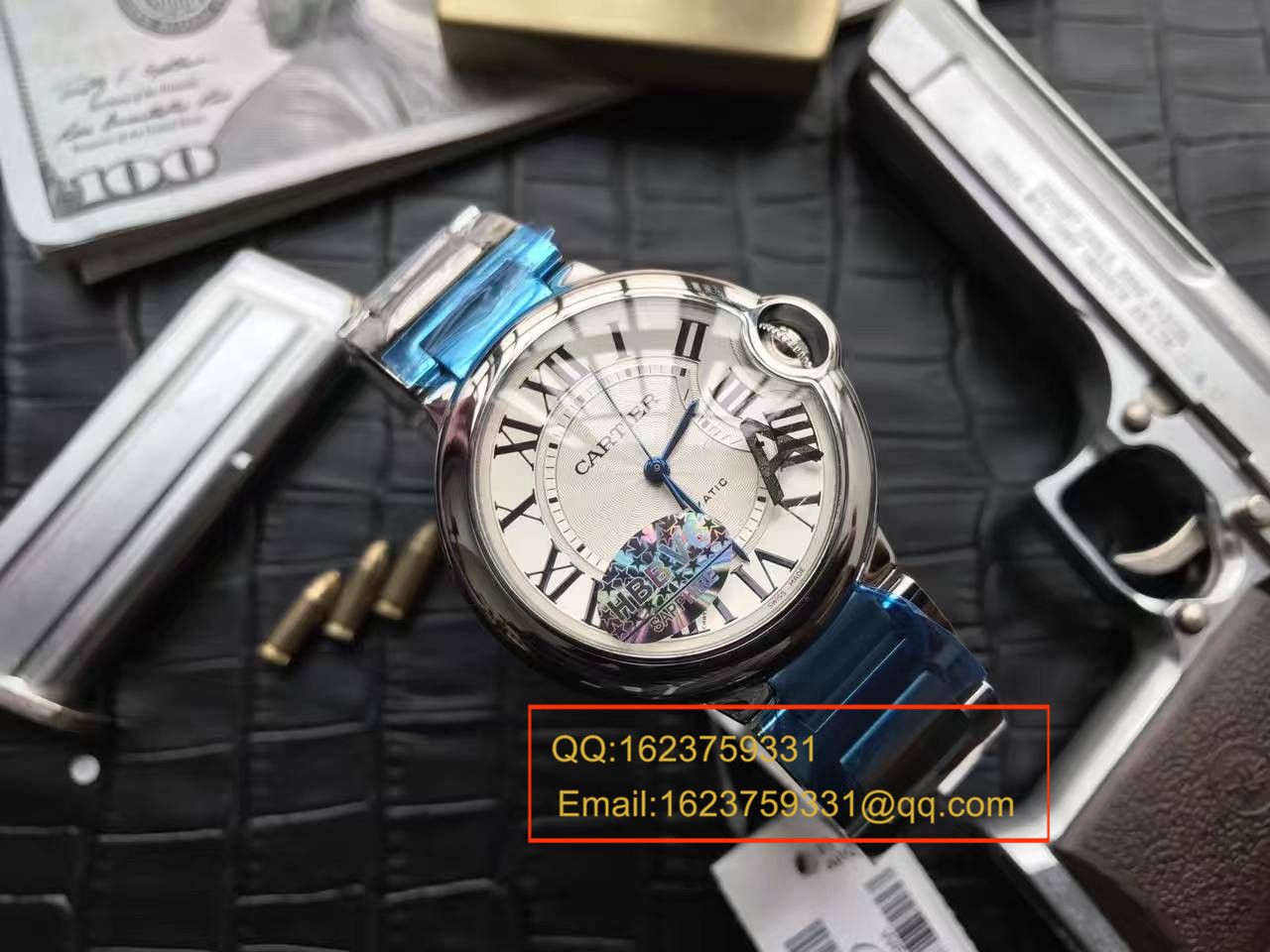 【独家视频测评HBBV6 Factory  Perfect  Knockoff  Watches 】 Cartier  蓝气球系列W6920046/W6900556（36毫米）机械女表 / KDY029
