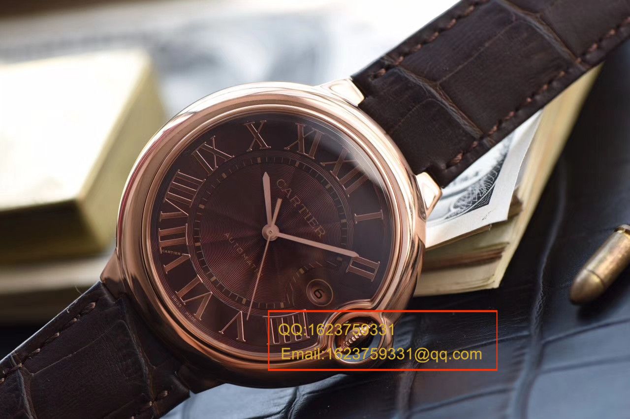 【HBBV6 Factory 1:1 Replica Watches 】 Cartier  蓝气球系列W6920037男表《男装42毫米》 / K085