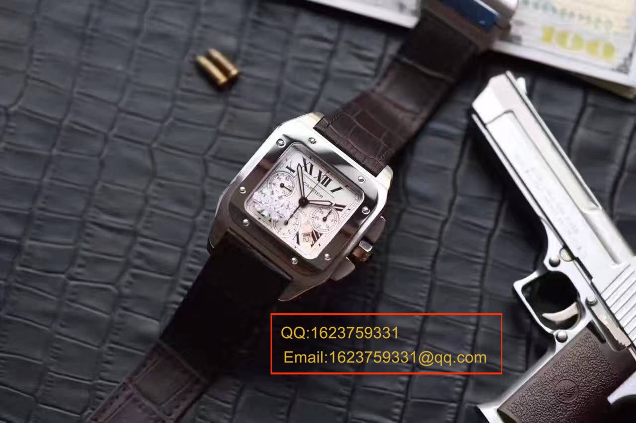 【HBBV6 Factory 1:1 Replica Copy  Watches 】 Cartier   Santos 系列W20090X8 wrist watches  / KDY077