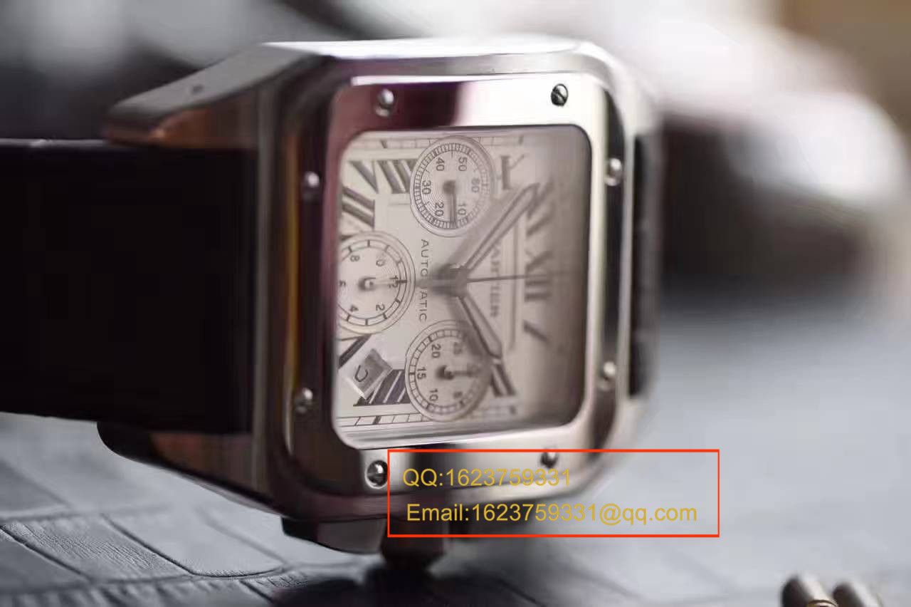 【HBBV6 Factory 1:1 Replica Copy  Watches 】 Cartier   Santos 系列W20090X8 wrist watches  / KDY077