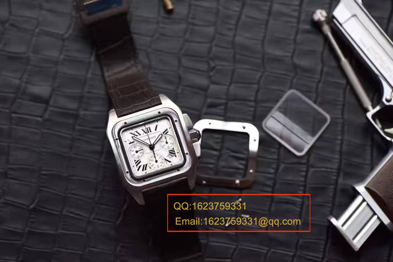 【HBBV6 Factory 1:1 Replica Copy  Watches 】 Cartier   Santos 系列W20090X8 wrist watches  / KDY077