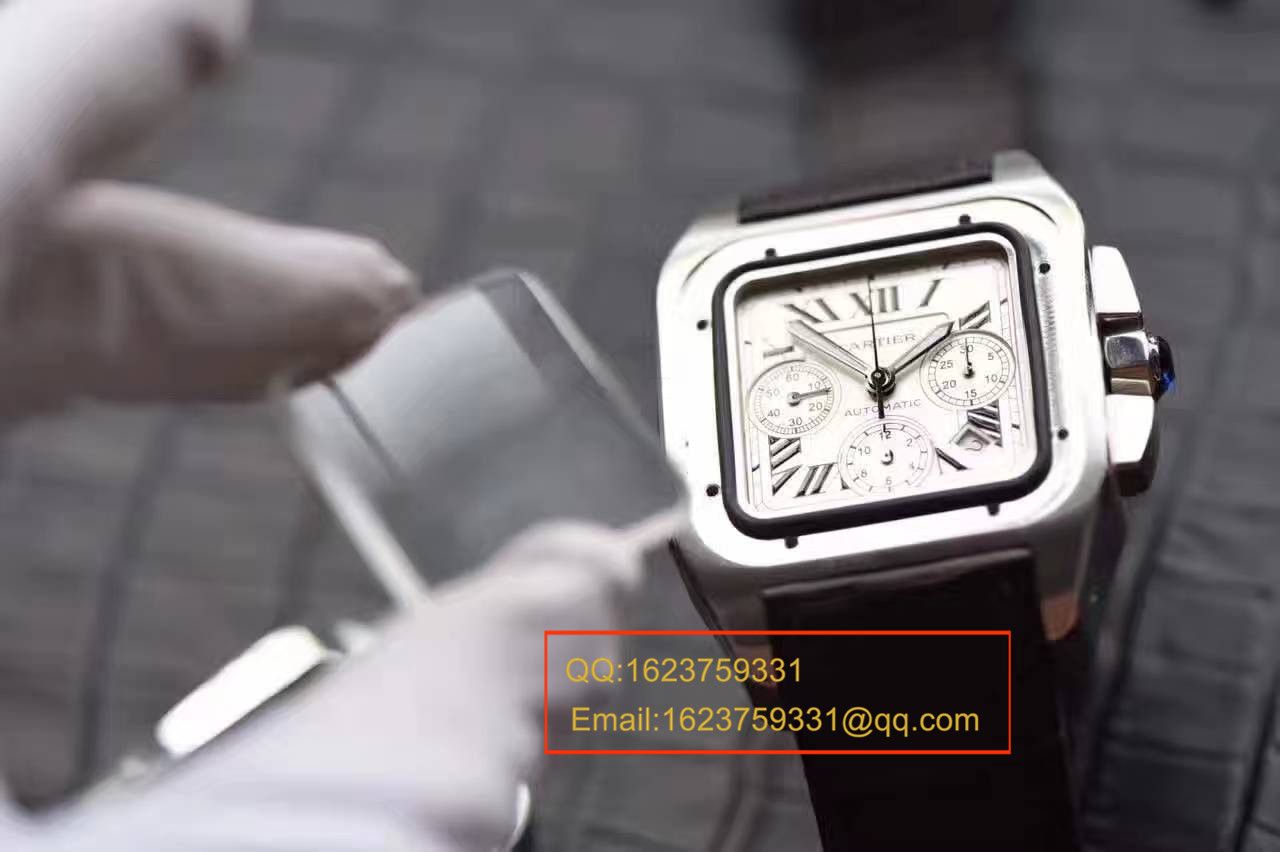 【HBBV6 Factory 1:1 Replica Copy  Watches 】 Cartier   Santos 系列W20090X8 wrist watches  / KDY077