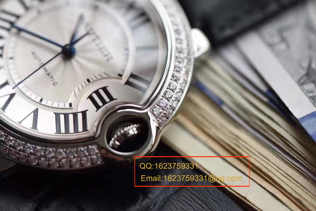 【HBBV6 Factory  Perfect  High quality  Replica Watches 】 Cartier  蓝气球系列WE902065女士33毫米镶钻机械 wrist watches  / K130