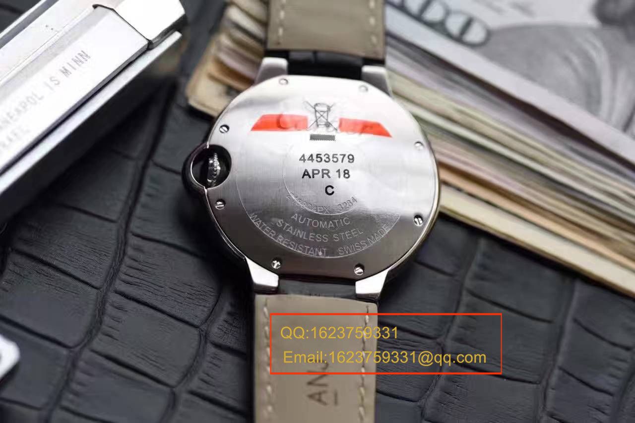 【HBBV6 Factory  Perfect  High quality  Replica Watches 】 Cartier  蓝气球系列WE902065女士33毫米镶钻机械 wrist watches  / K130