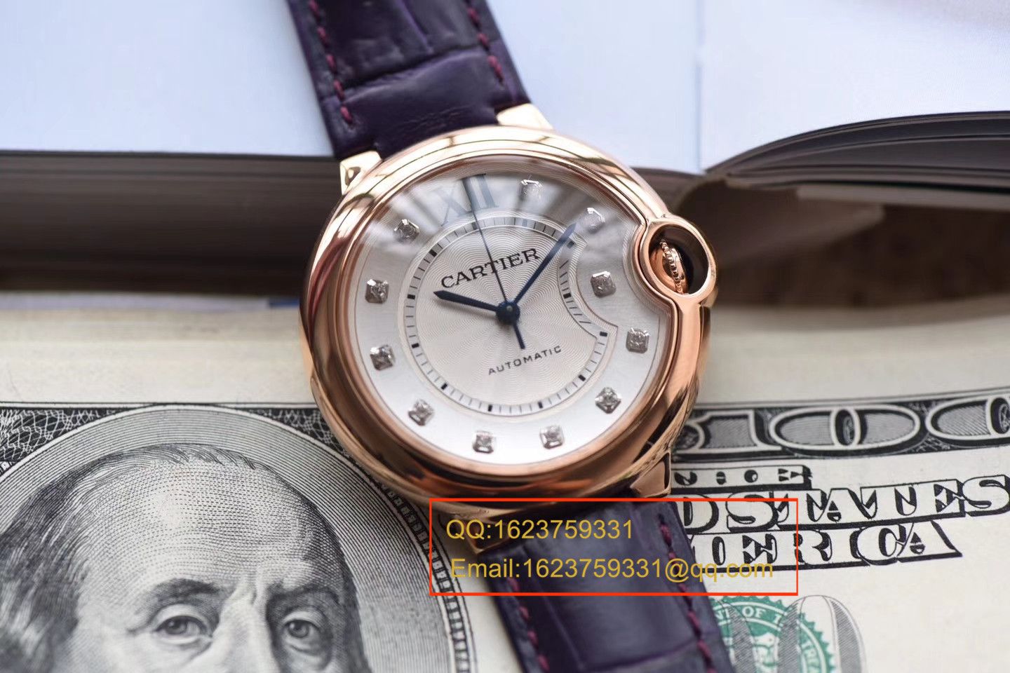 【HBBV6 Factory 1:1 Knockoff  Watches 】 Cartier  蓝气球系列WE902040（33毫米）WE902028（36毫米）女士钻钉机械 wrist watches  / KDY027