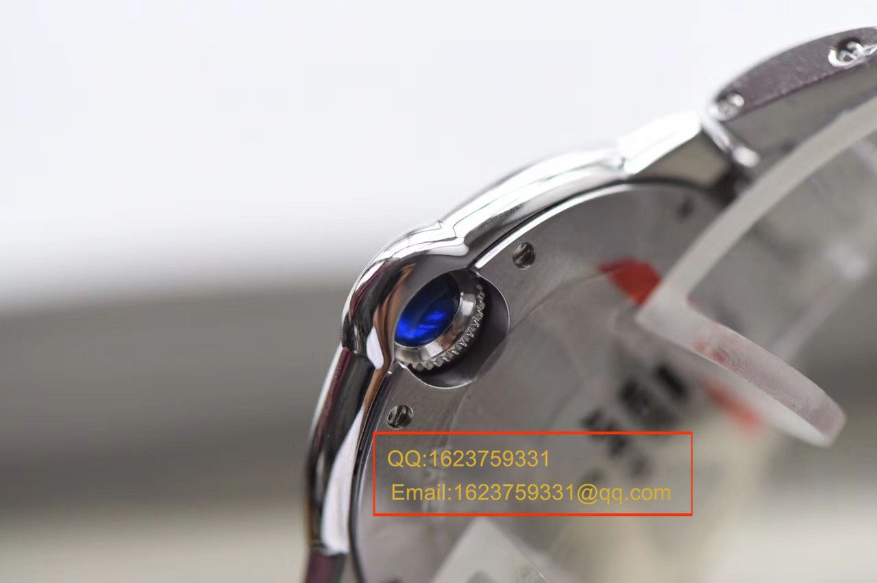 【V6 Factory  High quality 1:1 top  Replica Watches 】 Cartier  蓝气球系列女士小号蓝气球33毫米石英 Watches  / K054