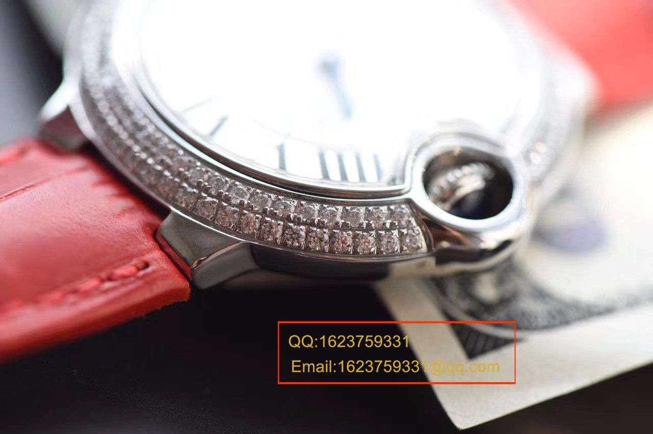 【HBBV6 Factory  Perfect  High quality  Knockoff  Watches 】 Cartier  蓝气球系列WE900351女士小号33毫米石英 wrist watches  / K044