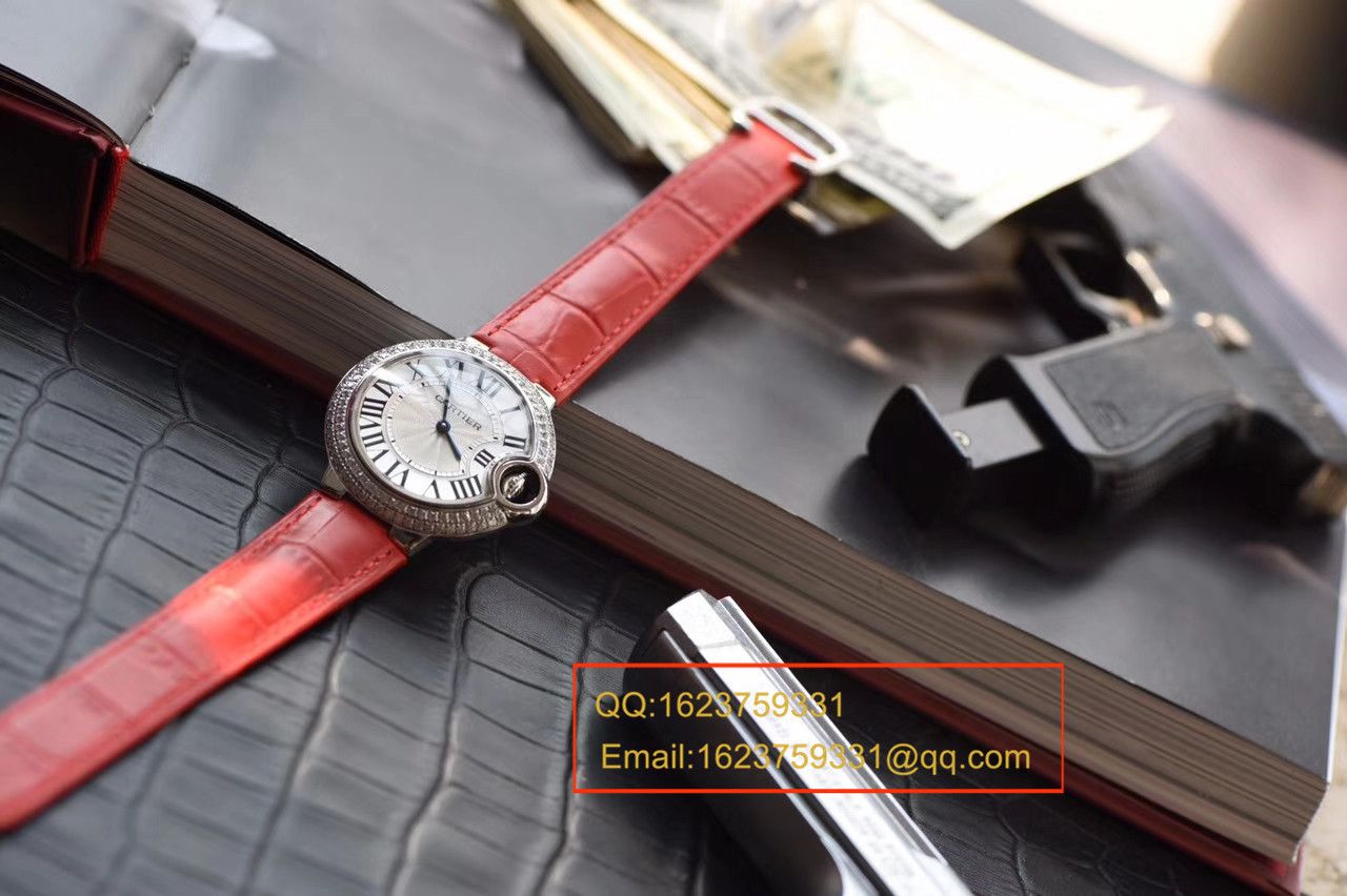 【HBBV6 Factory  Perfect  High quality  Knockoff  Watches 】 Cartier  蓝气球系列WE900351女士小号33毫米石英 wrist watches  / K044