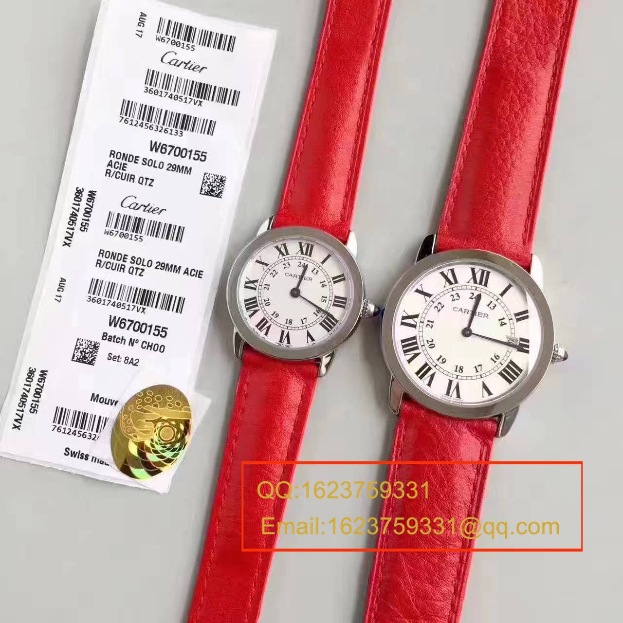 【K11 Factory 正品开模 top  Replica Copy  Watches 】 Cartier  RONDE DE  Cartier 伦敦SOLO系列W6700155、W6700255女士石英 wrist watches  / KAD078